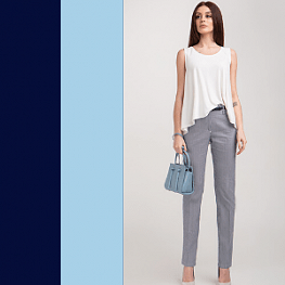 Дівчина в брюках - елегантна строгість!