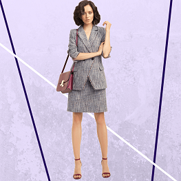 Деловой костюм в женском гардеробе.