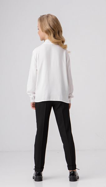 Фото belaa-bluzka-s-vorotnikom-bantom-02 товару Біла блузка з коміром-бантом0