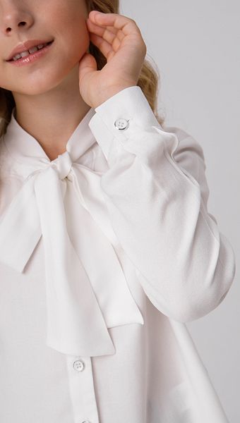 Фото belaa-bluzka-s-vorotnikom-bantom-05 товару Біла блузка з коміром-бантом0