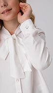 Фото belaa-bluzka-s-vorotnikom-bantom-05 товару Біла блузка з коміром-бантом0