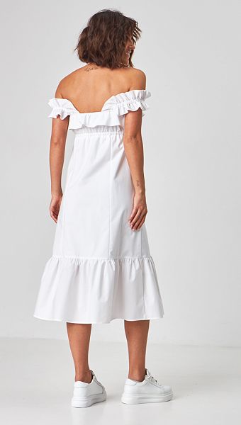 Фото belyj-sarafan-s-rusami-na-plecah-04 товару Білий сарафан з рюшами на плечах0 Фото belyj-sarafan-s-rusami-na-plecah-04 товару Білий сарафан з рюшами на плечах0