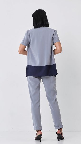 Фото bluza-rubaska-na-pugovicah-seraa-4 товара Блуза-рубашка на пуговицах серая0 Фото bluza-rubaska-na-pugovicah-seraa-4 товара Блуза-рубашка на пуговицах серая0