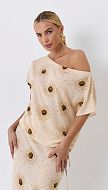Фото bluza-s-printom-bez-3 товара Блуза с принтом беж0 Фото bluza-s-printom-bez-3 товара Блуза с принтом беж0