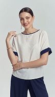 Фото bluza-zenskaa-belaa-s-sinim-kantom-02 товара Блуза женская белая с синим кантом0 Фото bluza-zenskaa-belaa-s-sinim-kantom-02 товара Блуза женская белая с синим кантом0