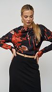 Фото bluza-zenskaa-print-roza-01 товару Блуза жіноча принт троянда0 Фото bluza-zenskaa-print-roza-01 товару Блуза жіноча принт троянда0