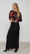 Фото bluza-zenskaa-print-roza-04 товара Блуза женская принт роза0