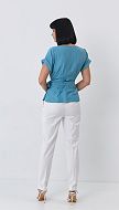 Фото bluza-zenskaa-s-poasom-biruzovaa-5 товару Блуза жіноча з поясом бірюзова0 Фото bluza-zenskaa-s-poasom-biruzovaa-5 товару Блуза жіноча з поясом бірюзова0