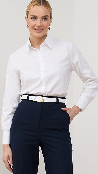 Фото bluzka-bazovaa-belaa-01 товару Блузка базова біла0