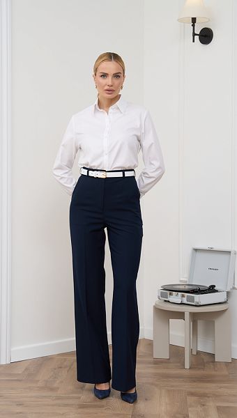 Фото bluzka-bazovaa-belaa-02 товару Блузка базова біла0