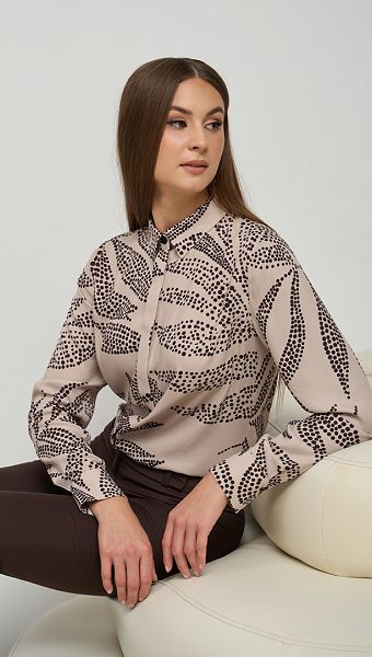 Фото bluzka-cveta-kapucino-v-print-02 товара Блузка цвета капучино в принт0 Фото bluzka-cveta-kapucino-v-print-02 товара Блузка цвета капучино в принт0