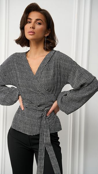 Фото bluzka-na-zapah-s-obemnymi-rukavami-1 товару Блузка на запах з обємними рукавами0 Фото bluzka-na-zapah-s-obemnymi-rukavami-1 товару Блузка на запах з обємними рукавами0