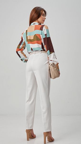 Фото bluzka-s-abstraktnym-printom-07 товара Блузка с абстрактным принтом0