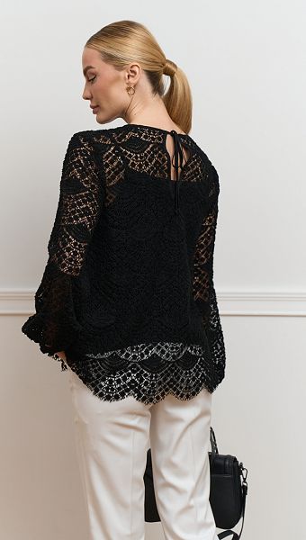 Фото bluzka-zenskaa-iz-kruzeva-cernaa-04 товара Блузка женская из кружева черная0 Фото bluzka-zenskaa-iz-kruzeva-cernaa-04 товара Блузка женская из кружева черная0