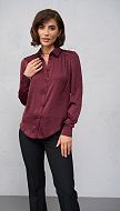 Фото bluzka-zenskaa-na-pugovicah-bordo-01 товара Блузка женская на пуговицах бордо0