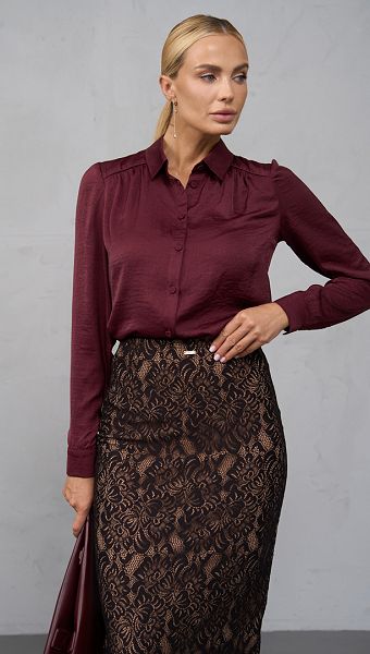 Фото bluzka-zenskaa-na-pugovicah-bordo-09 товару Блузка жіноча на гудзиках бордо0 Фото bluzka-zenskaa-na-pugovicah-bordo-09 товару Блузка жіноча на гудзиках бордо0