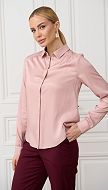Фото bluzka-zenskaa-pudrovaa-03 товару Блузка жіноча пудрова0
