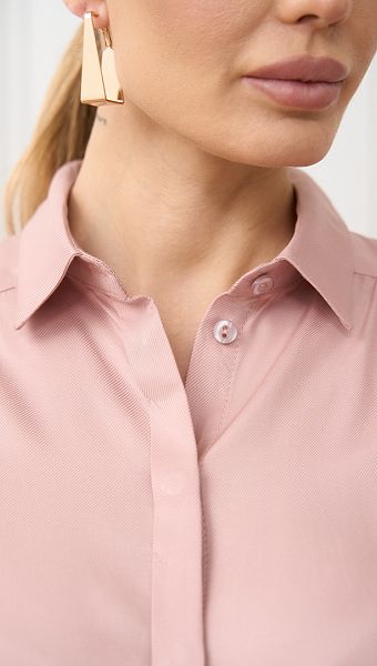 Фото bluzka-zenskaa-pudrovaa-06 товару Блузка жіноча пудрова0