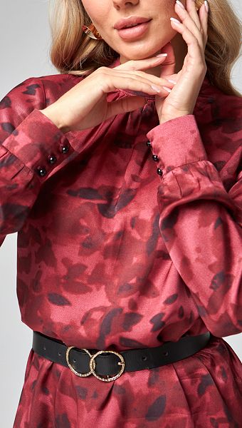 Фото bluzka-zenskaa-s-printom-visnevaa-04 товара Блузка женская с принтом вишнёвая0 Фото bluzka-zenskaa-s-printom-visnevaa-04 товара Блузка женская с принтом вишнёвая0