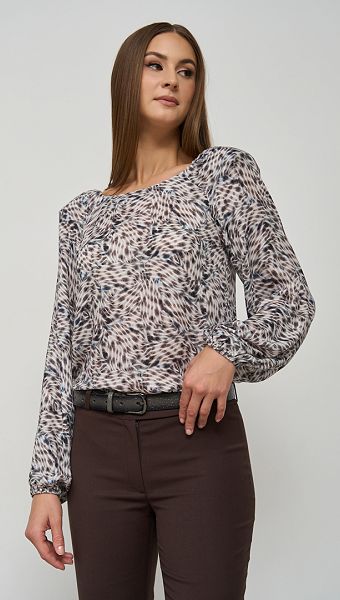 Фото bluzka-zenskaa-s-rukavom-reglan-01 товару Блузка жіноча з рукавом реглан0