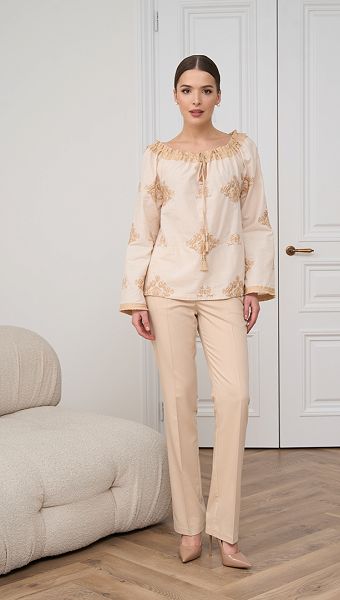 Фото bluzka-zenskaa-s-vysivkoj-slivocnaa-2 товара Блузка женская с вышивкой сливочная0 Фото bluzka-zenskaa-s-vysivkoj-slivocnaa-2 товара Блузка женская с вышивкой сливочная0