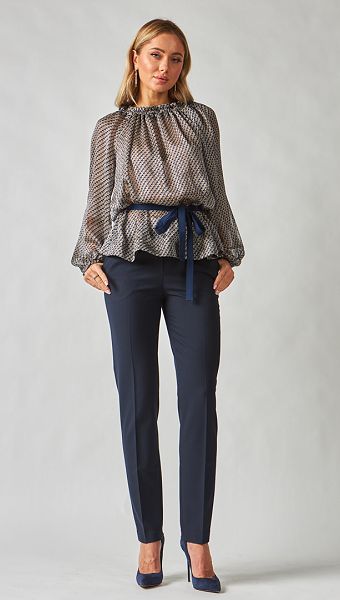 Фото bluzka-zenskaa-sifonovaa-v-print-01 товару Блузка жіноча шифонова в принт0