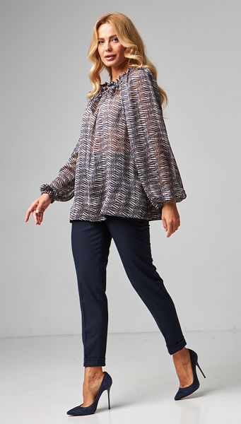 Фото bluzka-zenskaa-sifonovaa-01 товару Блузка жіноча шифонова