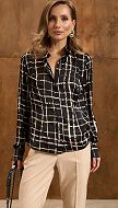 Фото bluzka-zenskaa-v-kletocku-cernaa-03 товару Блузка жіноча в клітинку чорна0 Фото bluzka-zenskaa-v-kletocku-cernaa-03 товару Блузка жіноча в клітинку чорна0