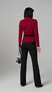 Фото bluzon-s-poasom-bordo-05 товара Блузон с поясом бордо0 Фото bluzon-s-poasom-bordo-05 товара Блузон с поясом бордо0
