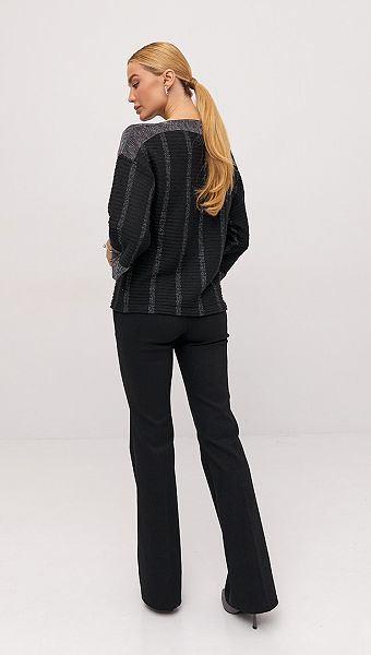 Фото bluzon-zenskij-cernyj-s-serebrom-6 товара Блузон женский чёрный с серебром0 Фото bluzon-zenskij-cernyj-s-serebrom-6 товара Блузон женский чёрный с серебром0