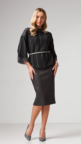 Фото bluzon-zenskij-cernyj-s-serebrom-8 товара Блузон женский чёрный с серебром0 Фото bluzon-zenskij-cernyj-s-serebrom-8 товара Блузон женский чёрный с серебром0