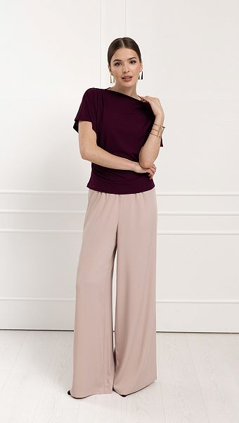 Фото bluzon-zenskij-trikotaznyj-bordo-02 товару Блузон жіночий трикотажний бордо0