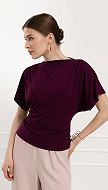 Фото bluzon-zenskij-trikotaznyj-cveta-bordo-03 товара Блузон женский трикотажный цвета бордо0 Фото bluzon-zenskij-trikotaznyj-cveta-bordo-03 товара Блузон женский трикотажный цвета бордо0