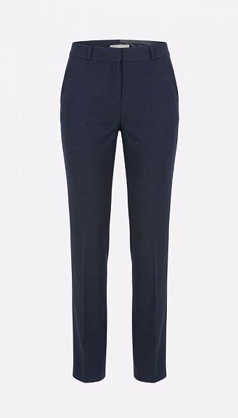 Фото bruki-bazovye-s-karmanami-sinie-01 товара Брюки базовые с карманами синие