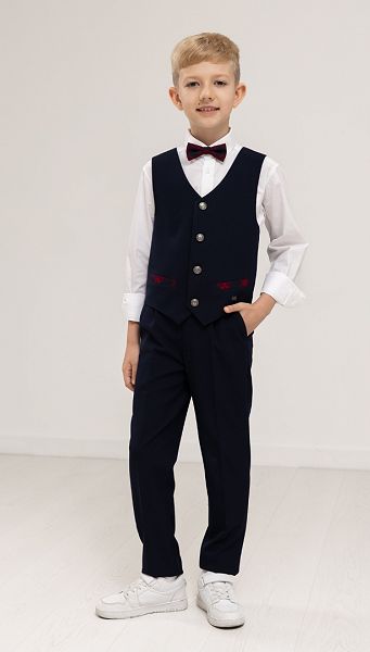 Фото bruki-dla-malcika-zauzennye-11 товару Брюки для хлопчика завужені