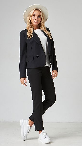 Фото bruki-klassiceskie-cernye-02 товару Брюки класичні чорні0