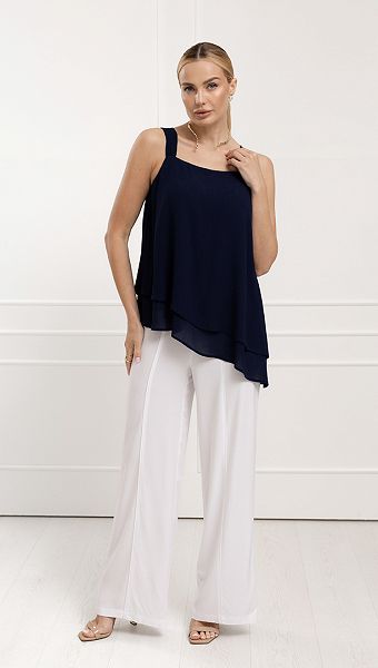 Фото bruki-letnie-pramye-belye-01 товару Штани літні прямі білі0 Фото bruki-letnie-pramye-belye-01 товару Штани літні прямі білі0