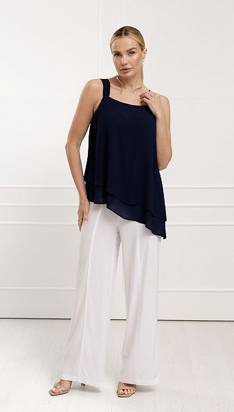 Фото bruki-letnie-pramye-belye-01 товару Штани літні прямі білі Фото bruki-letnie-pramye-belye-01 товару Штани літні прямі білі