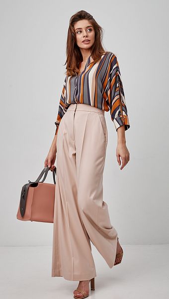 Фото bruki-palacco-pudrovye-s-karmanami-01 товара Брюки палаццо пудровые с карманами0 Фото bruki-palacco-pudrovye-s-karmanami-01 товара Брюки палаццо пудровые с карманами0