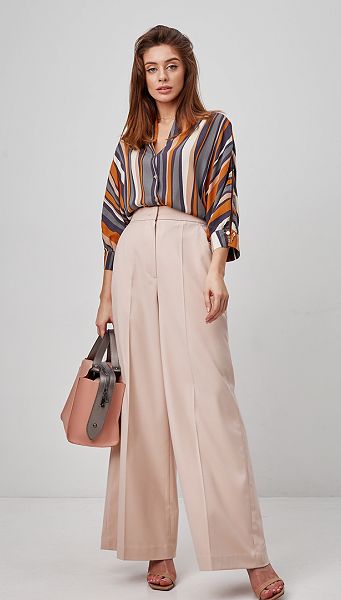 Фото bruki-palacco-pudrovye-s-karmanami-02 товара Брюки палаццо пудровые с карманами Фото bruki-palacco-pudrovye-s-karmanami-02 товара Брюки палаццо пудровые с карманами