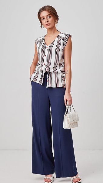 Фото bruki-palacco-sinie-02 товара Брюки палаццо синие0