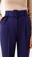 Фото bruki-s-vysokoj-posadkoj-sinie-04 товара Брюки с высокой посадкой синие0