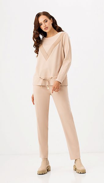 Фото bruki-trikotaznye-bezevye-05 товару Брюки трикотажні бежеві0