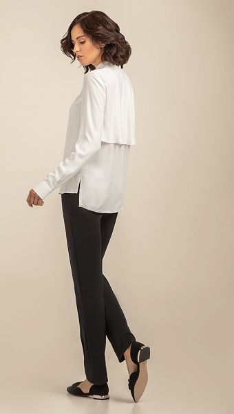 Фото bruki-zauzennye-teplye-cernye-02 товару Брюки завужені теплі чорні0