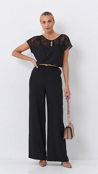 Фото bruki-zenskie-letnie-pramye-cernye-01 товару Штани жіночі літні прямі чорні0