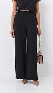 Фото bruki-zenskie-letnie-pramye-cernye-05 товару Штани жіночі літні прямі чорні0