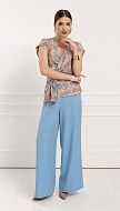 Фото bruki-zenskie-palacco-golubye-01 товару Штани жіночі палаццо блакитні0