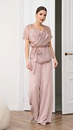 Фото bruki-zenskie-palacco-pudrovye-01 товару Штани жіночі палаццо пудрові0