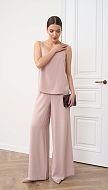 Фото bruki-zenskie-palacco-pudrovye-02 товару Штани жіночі палаццо пудрові0 Фото bruki-zenskie-palacco-pudrovye-02 товару Штани жіночі палаццо пудрові0
