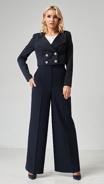 Фото bruki-zenskie-palacco-s-karmanami-sinie-02 товара Брюки женские палаццо с карманами синие0 Фото bruki-zenskie-palacco-s-karmanami-sinie-02 товара Брюки женские палаццо с карманами синие0